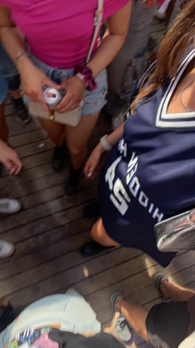 Customer photo review of L.A. FOOTBALL JERSEY NAVY