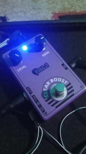 Customer photo review of Dolamo D-6 Clear Boost Guitar Effect Pedal