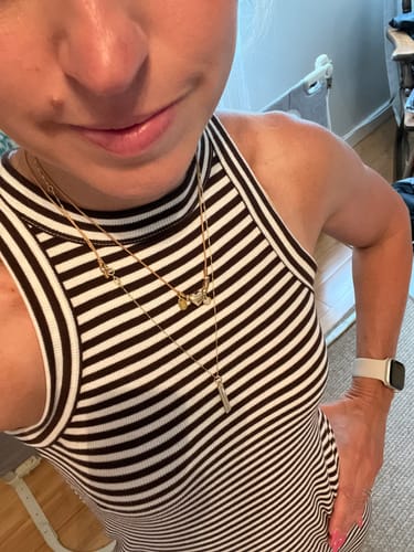 Customer photo review of Love Heart Choker