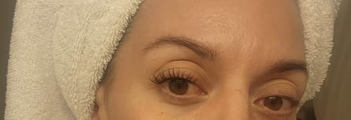 Customer photo review of MoxieChic™ Premium Magnetic Eyelashes | Easy, Quick, Safe!