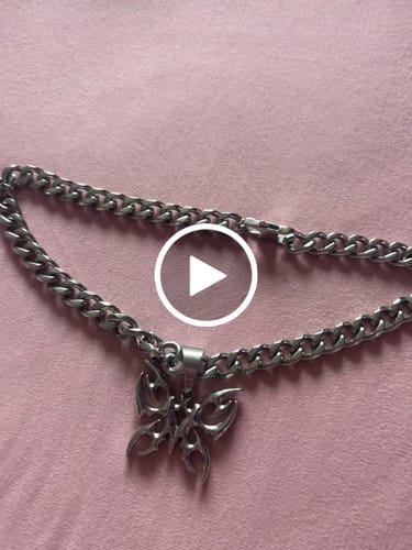 Customer video review of Tribal Butterfly Choker