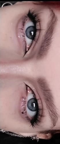 Customer photo review of MoxieChic™ Premium Magnetic Eyelashes | Easy, Quick, Safe!