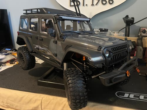 Customer photo review of 1/7 Scale 4WD Brushed RC Crawler MK-07 Gray