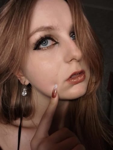 Customer photo review of MoxieChic™ Premium Magnetic Eyelashes | Easy, Quick, Safe!