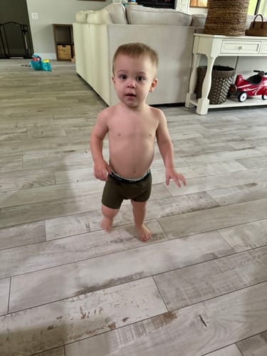 Customer photo review of Fireside Boxer Briefs