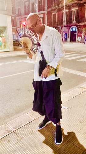 Customer photo review of Men Knit Upper Breathable Sport Shoes