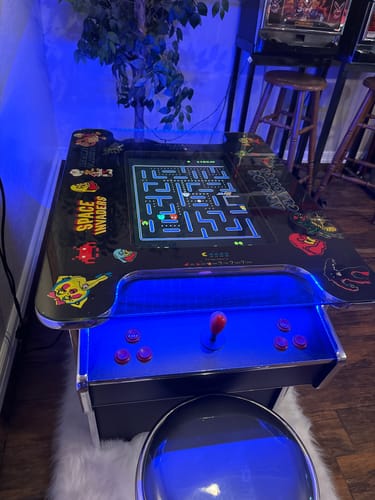 Customer photo review of Commercial Grade 60 games in 1 Arcade Commercial Cocktail Table Machine Retro Multi-cade LED