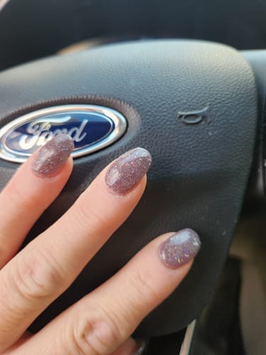 Customer photo review of Pick 3/6 What's Your Sign Mood Changing Dip Powder Bundle