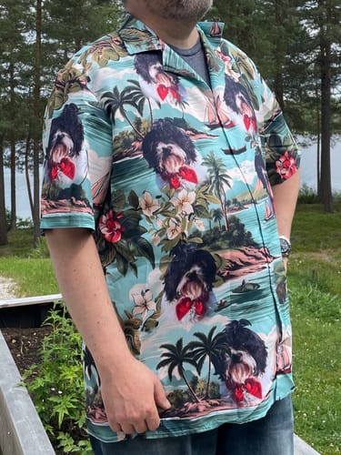 Customer photo review of Vintage Buddy Shirt