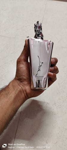 Customer photo review of Lattafa Maahir Legacy Eau De Parfum For Men