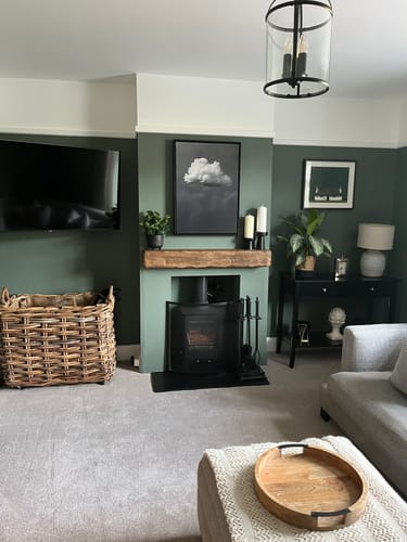 Customer photo review of Grey Cloud Print