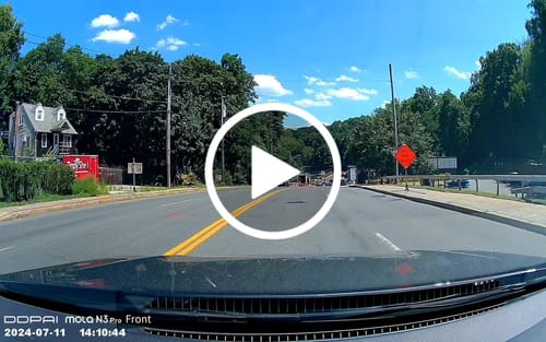 Customer video review of N3 Pro 1600P Dual Dash Cam