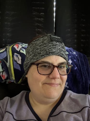 Customer photo review of CozyBand Wireless Headphones