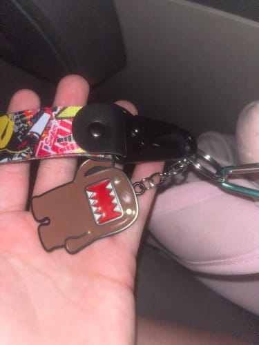 Customer photo review of Domo Kun JDM Key Ring