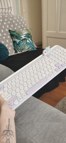Customer photo review of BT21 MININI MULTI PAIRING KEYBOARD