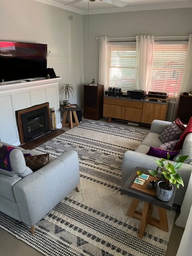 Customer photo review of Dream03 Steel Grey Rug