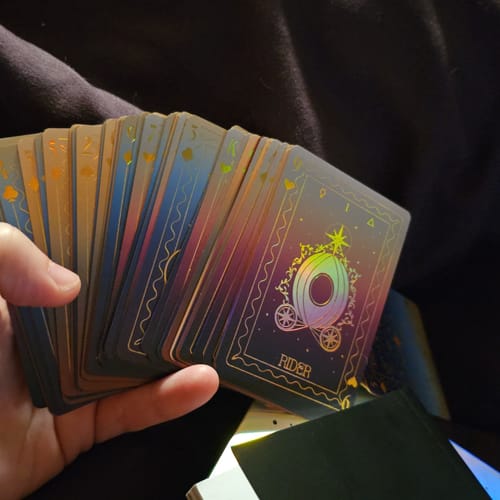 Customer photo review of Arcanum Vitae Deck