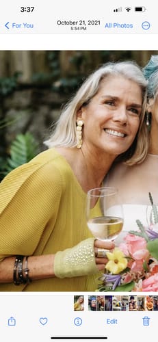 Customer photo review of Nourish & Set Brow Gel