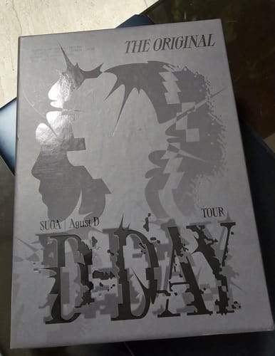 Customer photo review of SUGA - AGUST D TOUR D-DAY THE ORIGINAL SET