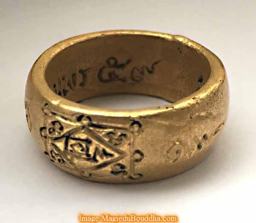 Customer photo review of Puissante bague sacrée de guerrier spirituel - Très Vénérable LP Djoy.