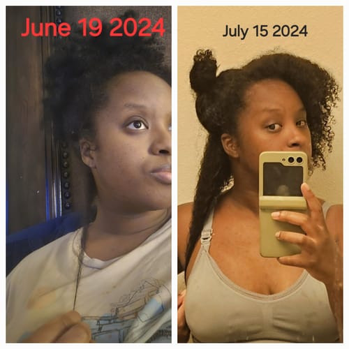 Victoria J. review of NEW! Hair Transformation Bundle- Moisturizes, Detangles, Drastically softens and Grows! 3 Sizes image 1 out of 1