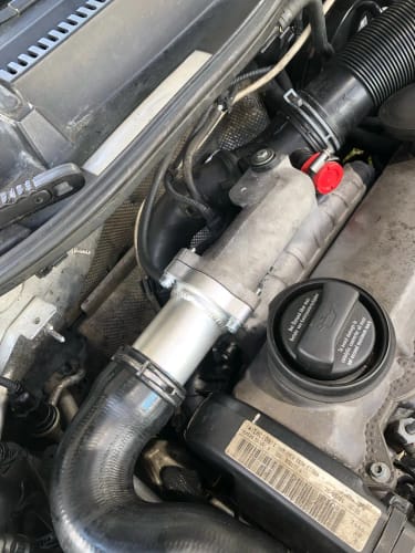 Customer photo review of 50mm EGR Delete For VW 1.9 8v TDI PD100 PD115