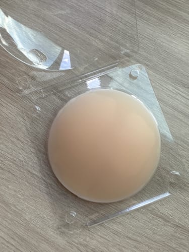 Customer photo review of Doppel Pack Plus Size Nippelcover COLOR NUDE (2 Paar) 4 St.