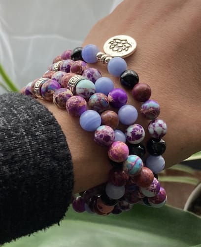 Customer photo review of Lilia Jaspis - Mala Kette