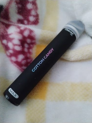 Customer photo review of 500mg CBD Vape Pen - Cotton Candy
