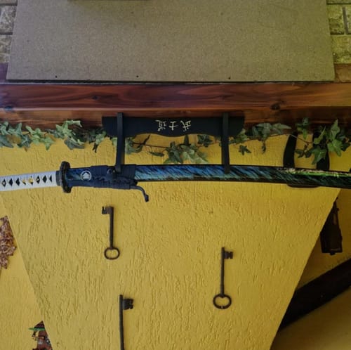 Customer photo review of Ghost of Tsushima katana