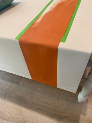 Customer photo review of Fabric Paint -- Orange