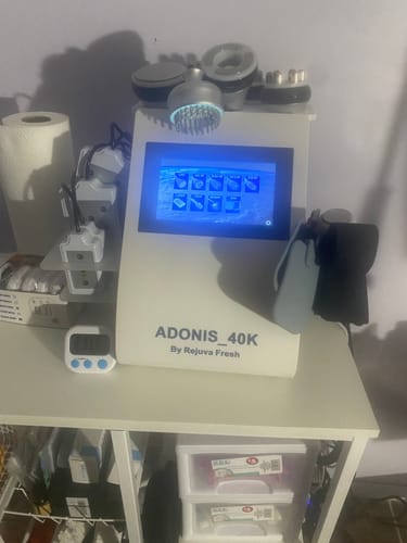 Customer photo review of Adonis 9 in 1 Cavitation Machine for Toning & Slimming