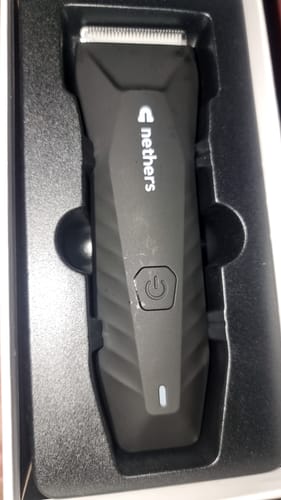 Customer photo review of Nethers™ Undercut Trimmer 2.0 for Mens Private Manscaping & Shaving Body Hair