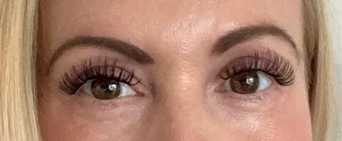 Customer photo review of you got this. DIY LASH GLUE BLACK