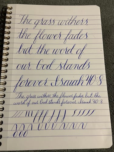 Customer photo review of StoneGraph Flex Replacement Nib Set