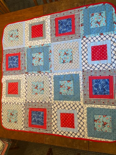 Customer photo review of Titanium Coated Rotary Cutter Blades