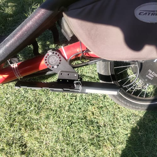 Customer photo review of Catrike Configured Battery Mount