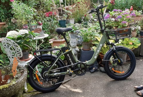 Customer photo review of Engwe L20 SE 250W 20" Foldable Electric Trekking Bike 15.6Ah Step-through E-bike