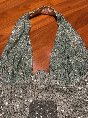 Customer photo review of Amari Maxi Dress