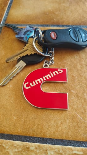 Customer photo review of CUMMINS KEYCHAIN