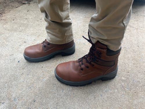 Customer photo review of Botin de seguridad Bata Trust
