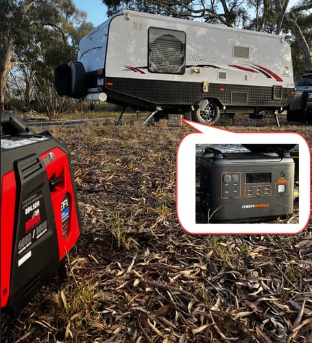 Customer photo review of Redback RB4.5 4500W 4.5KVA EFI Portable Inverter Generator
