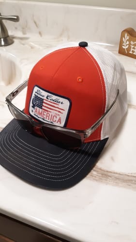 Customer photo review of BLUE COLLAR TRUCKER HAT