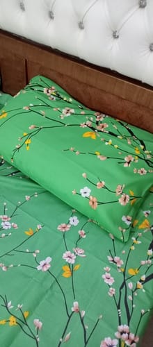 Customer photo review of Floral Teal-Bed Sheet Set