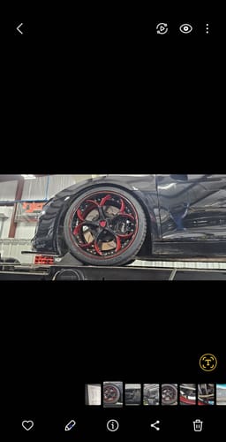 Customer photo review of CUSTOM 2 PIECE FORGED WHEELS: RV-DS016