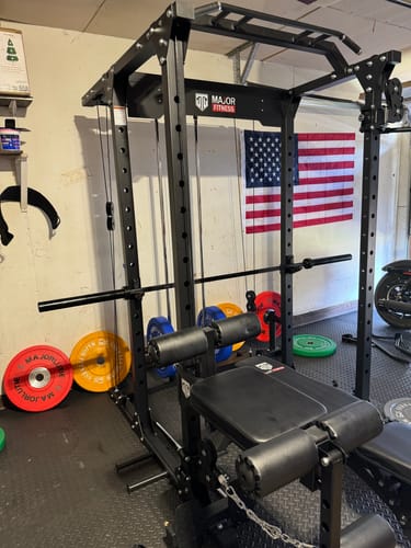 Customer photo review of Major Fitness PLM03 All-In-One Home Gym Power Rack