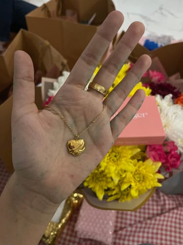 Customer photo review of Aria Chain Necklace - All Time Best Seller