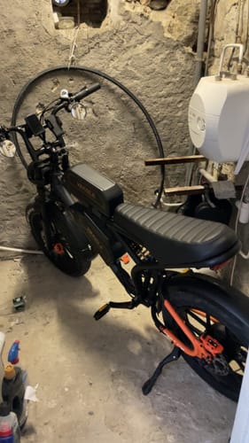 Customer photo review of Vakole Q20 750W 20" Fat Bike Full Suspension E-Mountain Bike EMTB