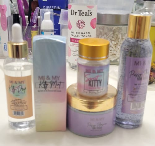 Customer photo review of KittyMint Yoni Spray