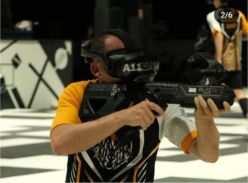 Customer photo review of Genouillères de Combat Anti-Choc